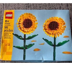 LEGO Creator Sunflowers 40524 Building Toy Set 191 Pieces New Damaged Box